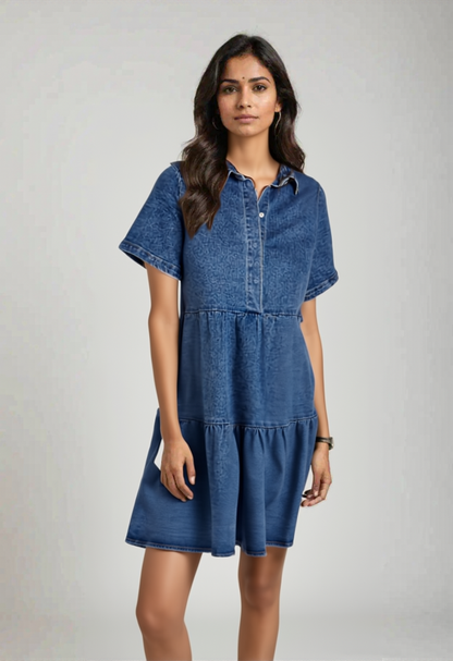 Kellie Denim Dress