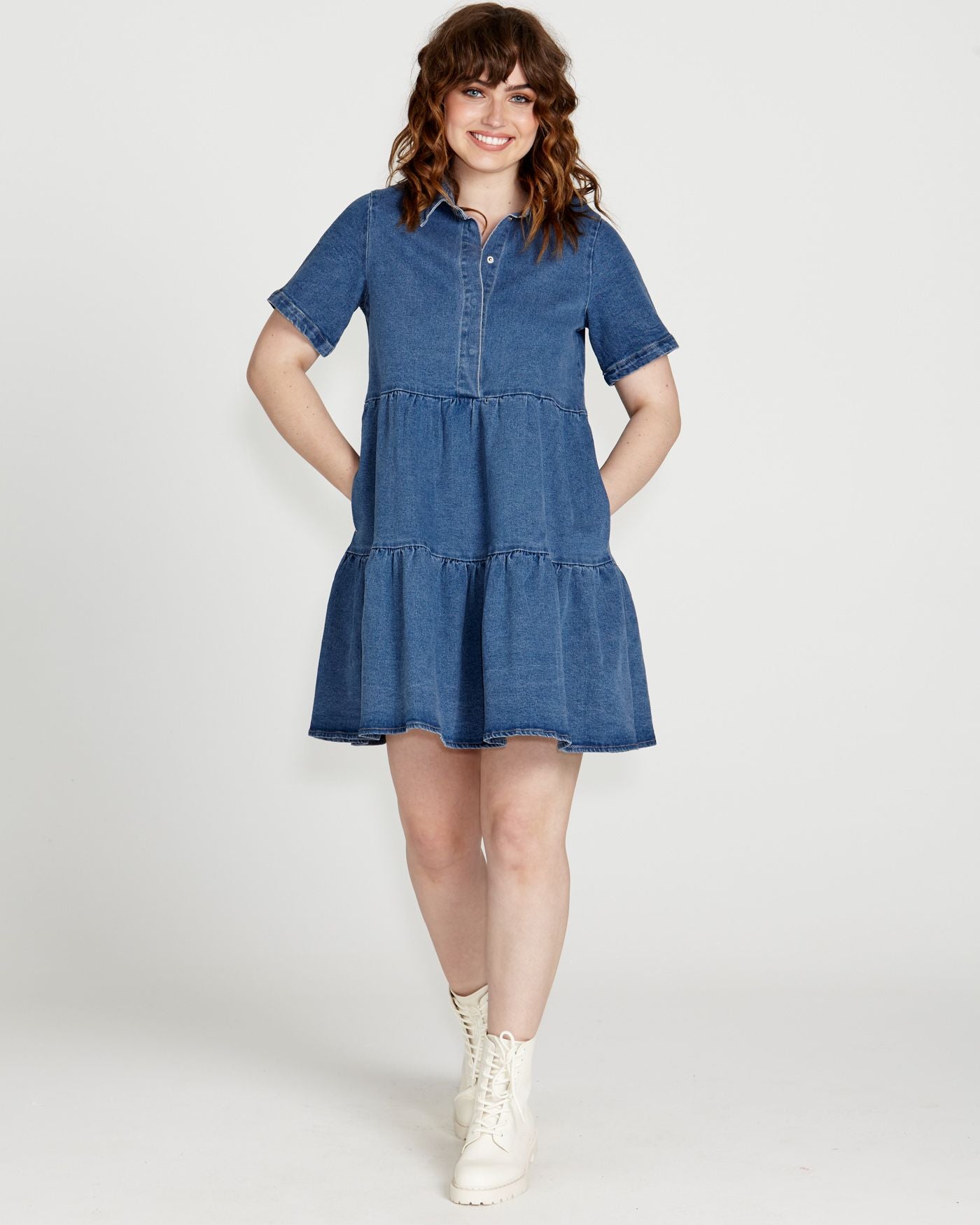 Kellie Denim Dress