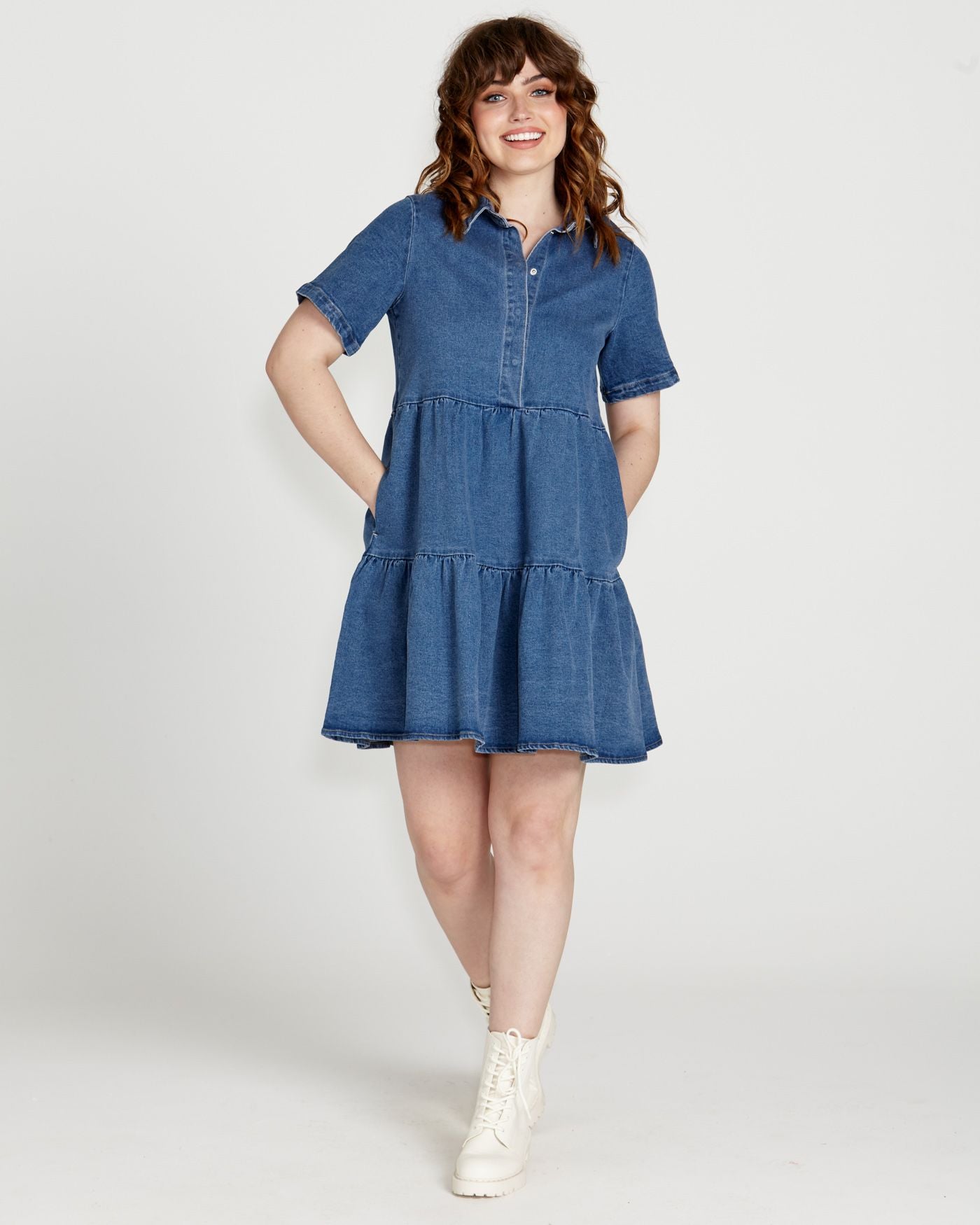 Kellie Denim Dress