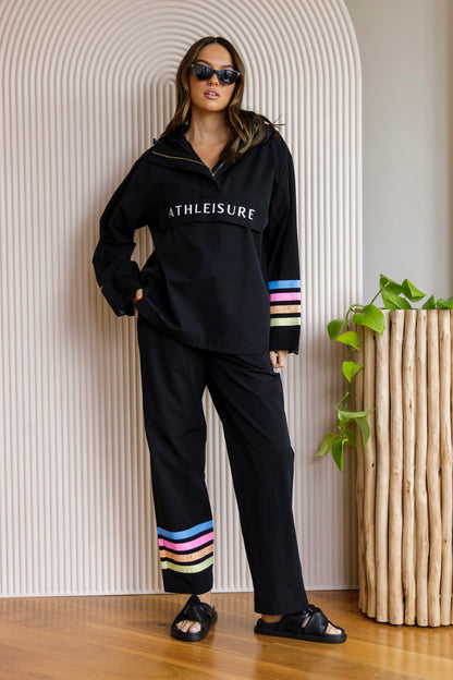 Elliot Spray Pants - Rainbow Stripe