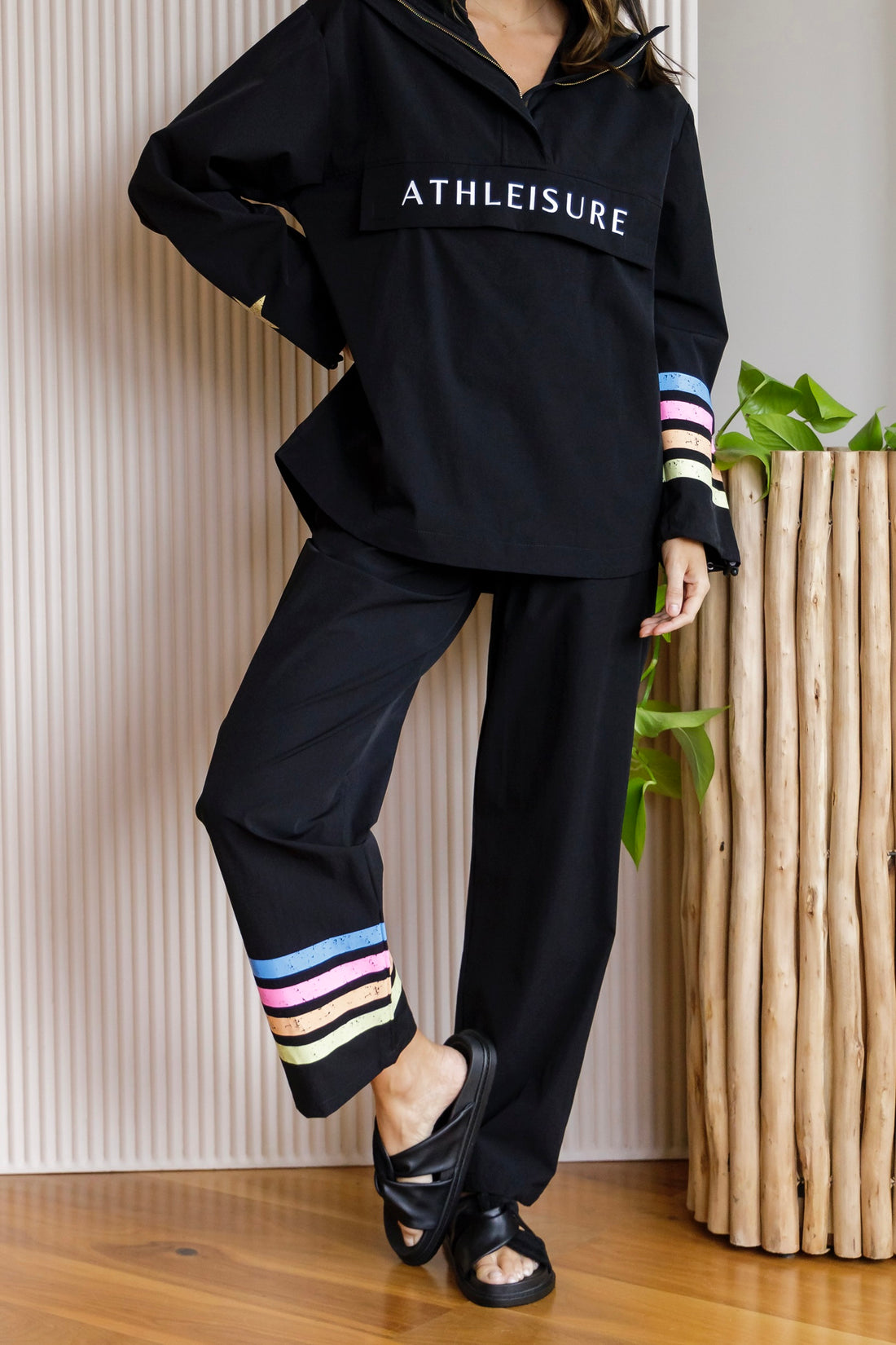 Elliot Spray Pants - Rainbow Stripe