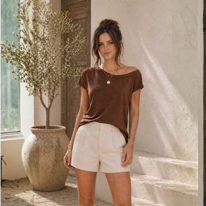 Linda Knit - Chocolate