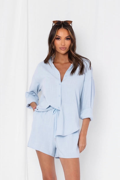 Noosa Shorts - Sky Blue