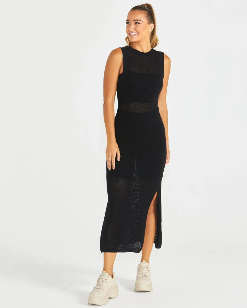 Mardie Knit Dress - Black