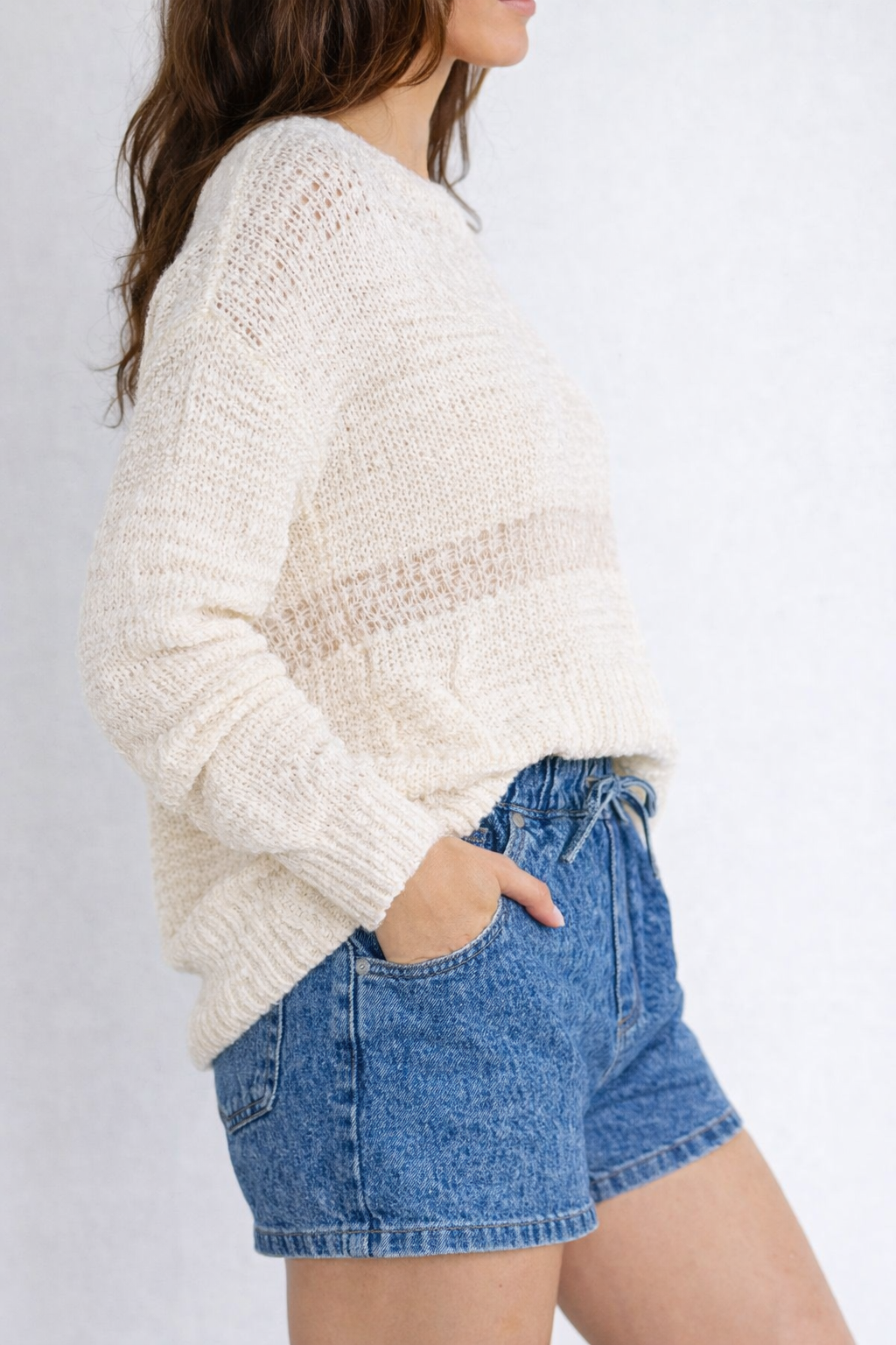 Meadow knit set - cream