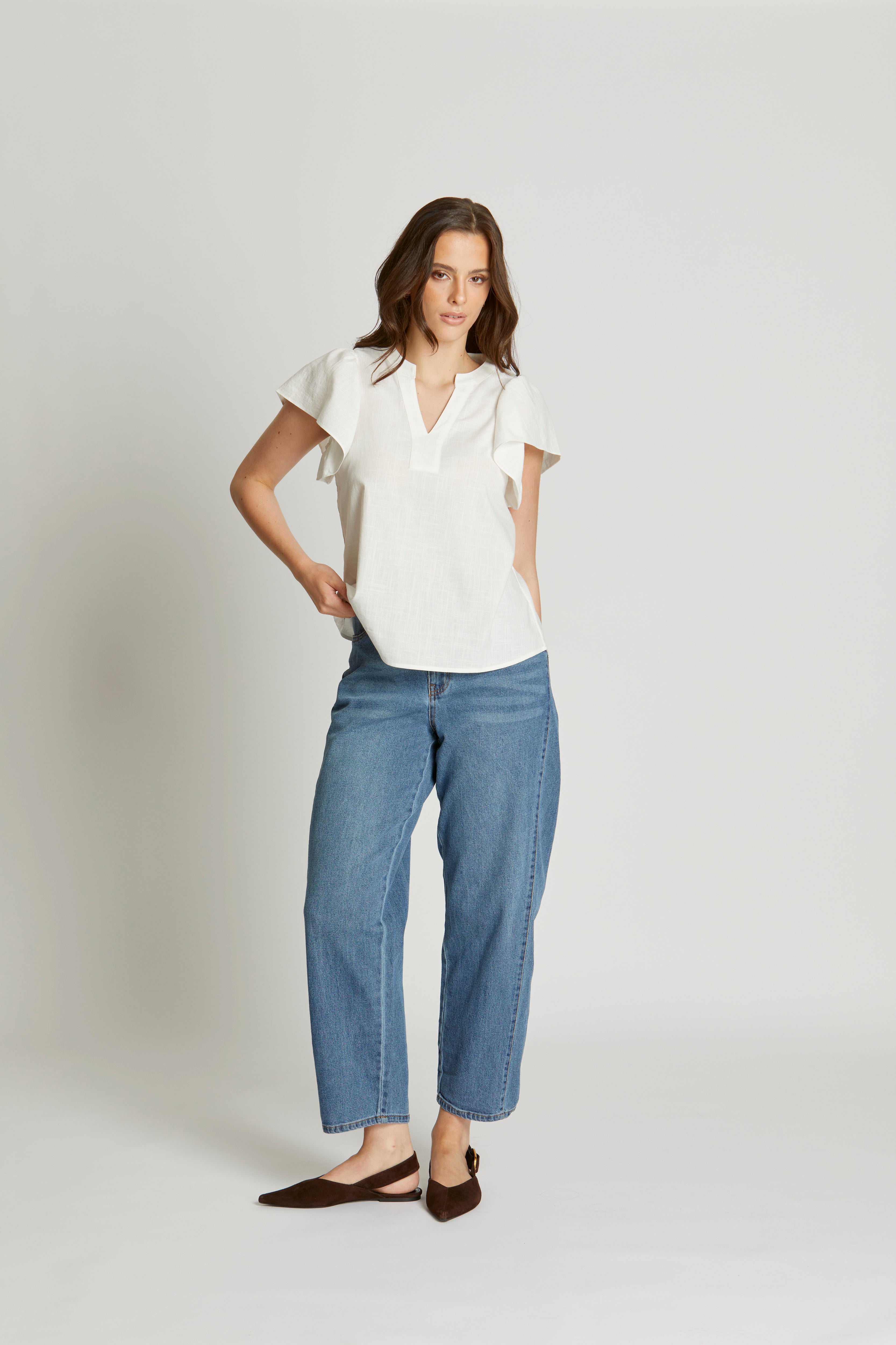 Michelle Top - White
