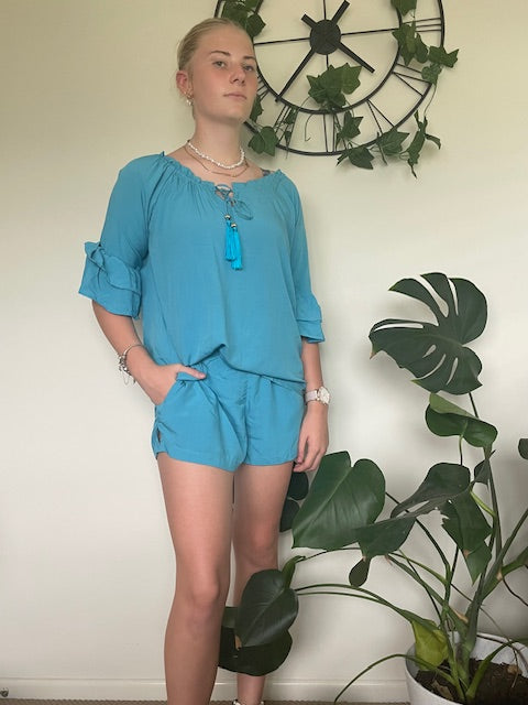 Mila Top - Blue