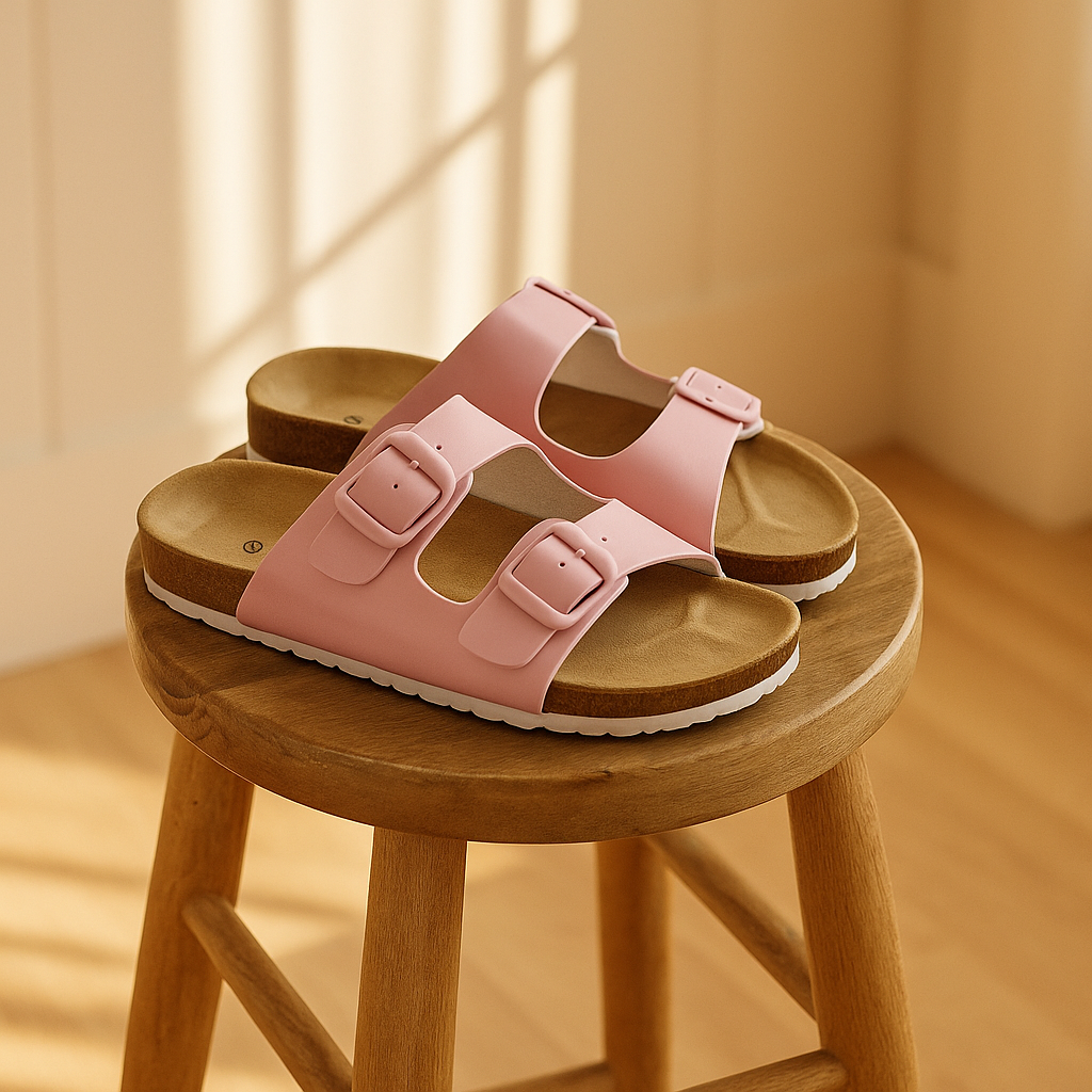 Molly Slides (Kids) - Pink
