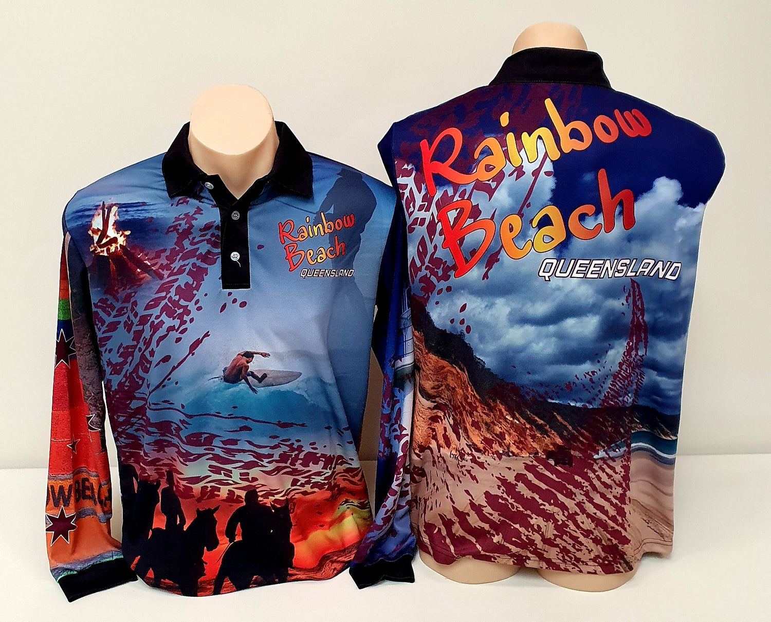 Rainbow Beach Unisex Fishing Shirt