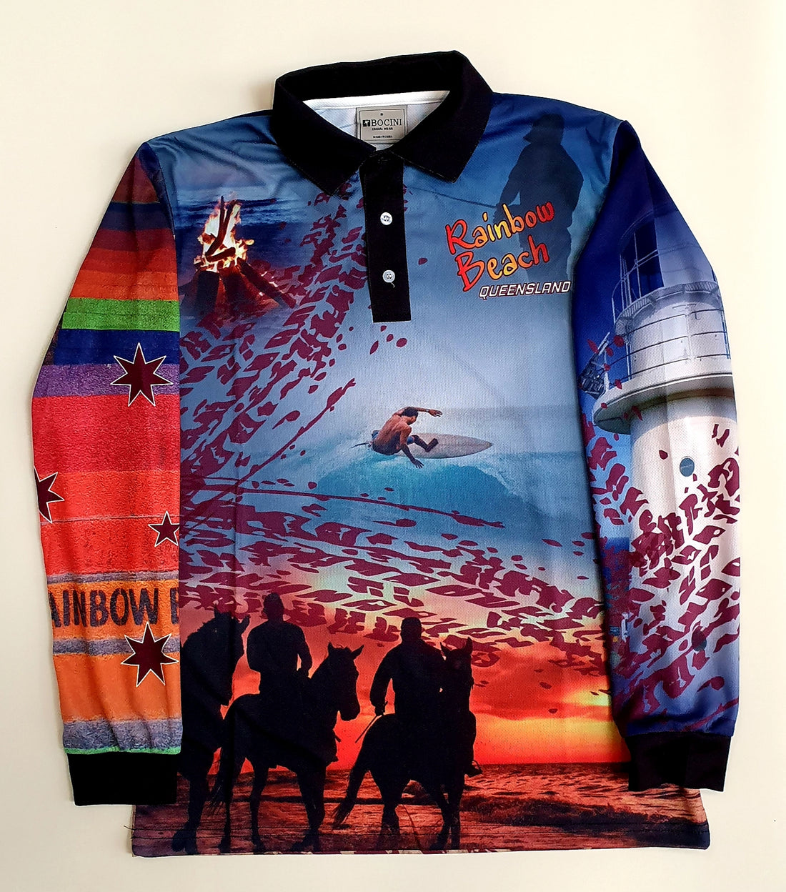 Rainbow Beach Unisex Fishing Shirt