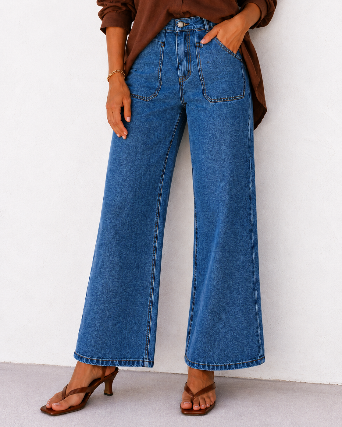 Relax Worker Jean - Vintage Blue