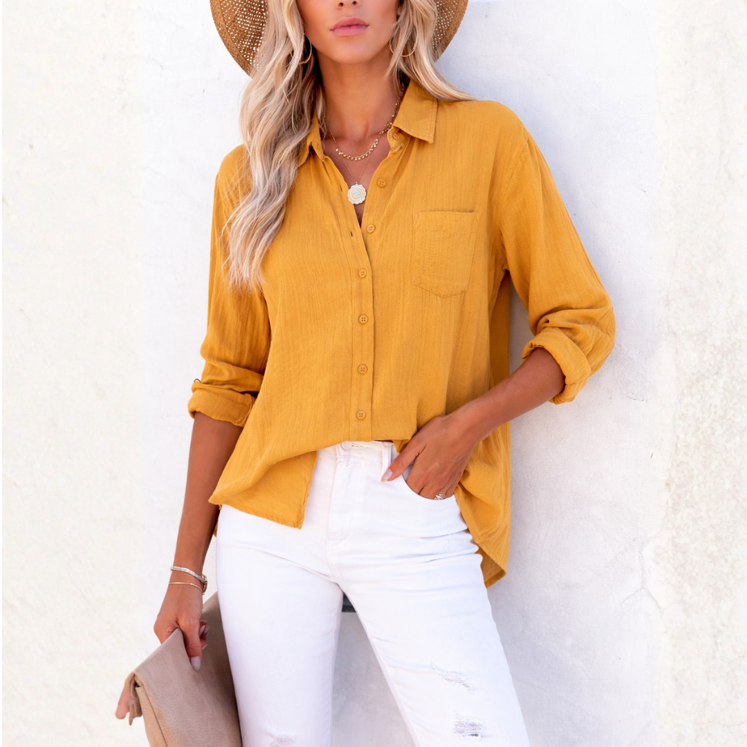 Sara Shirt - Mustard