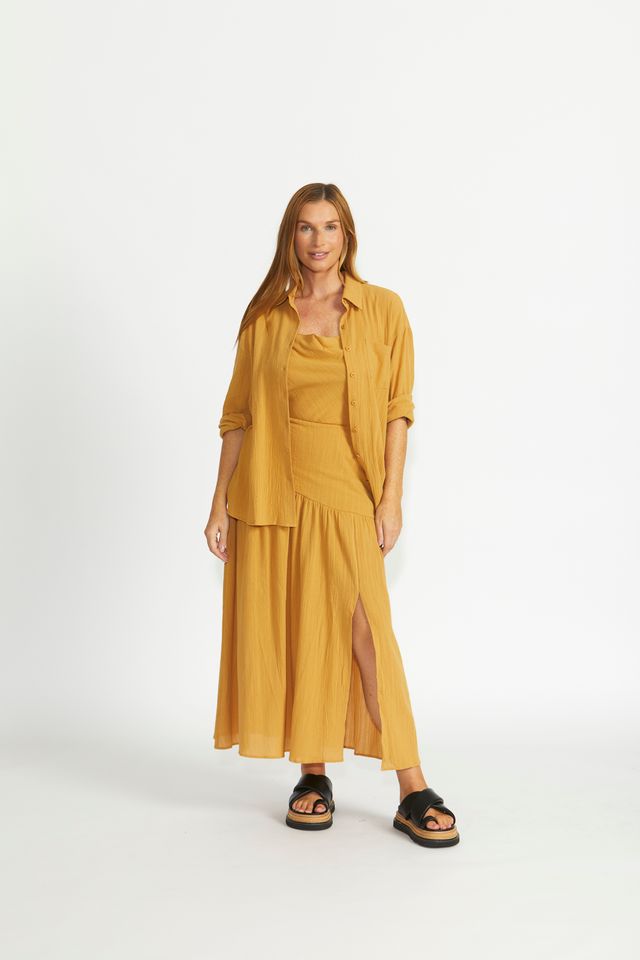 Sara Shirt - Mustard
