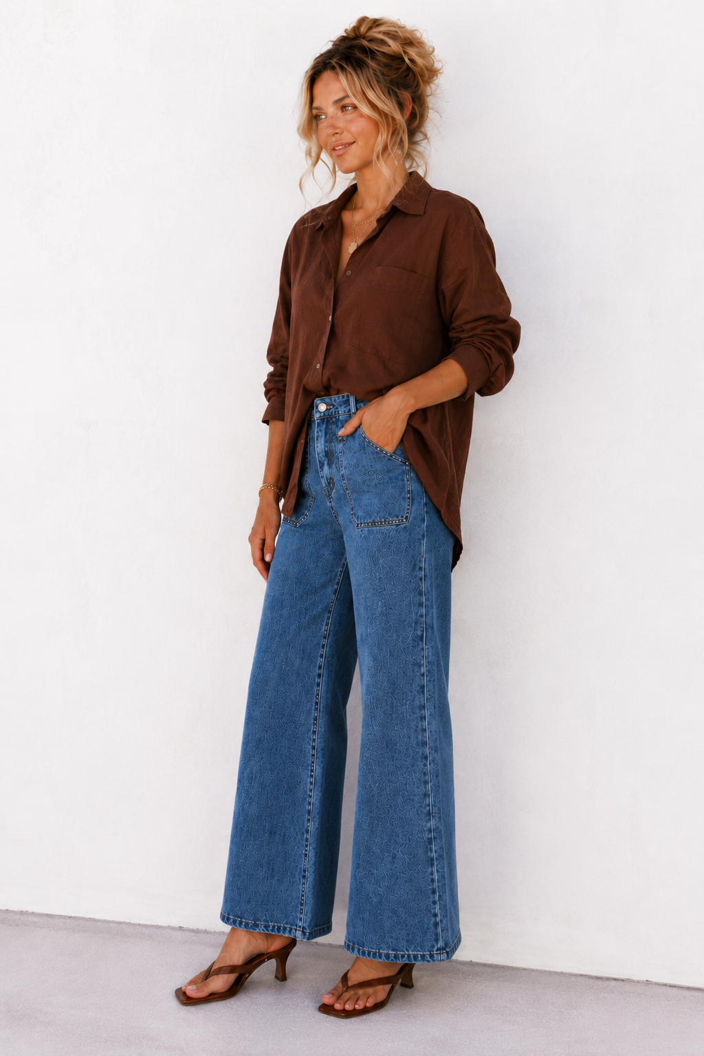 Relax Worker Jean - Vintage Blue