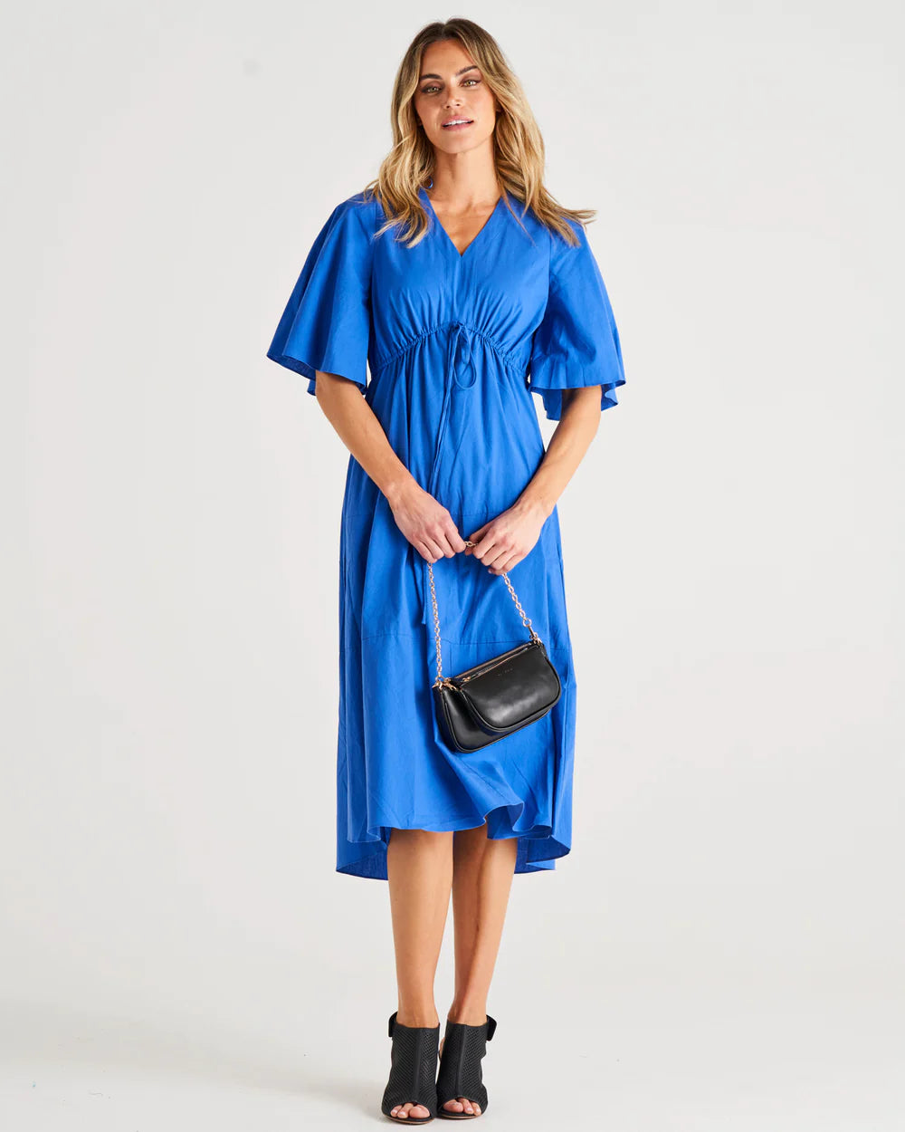 Cora Dress - Iris Blue