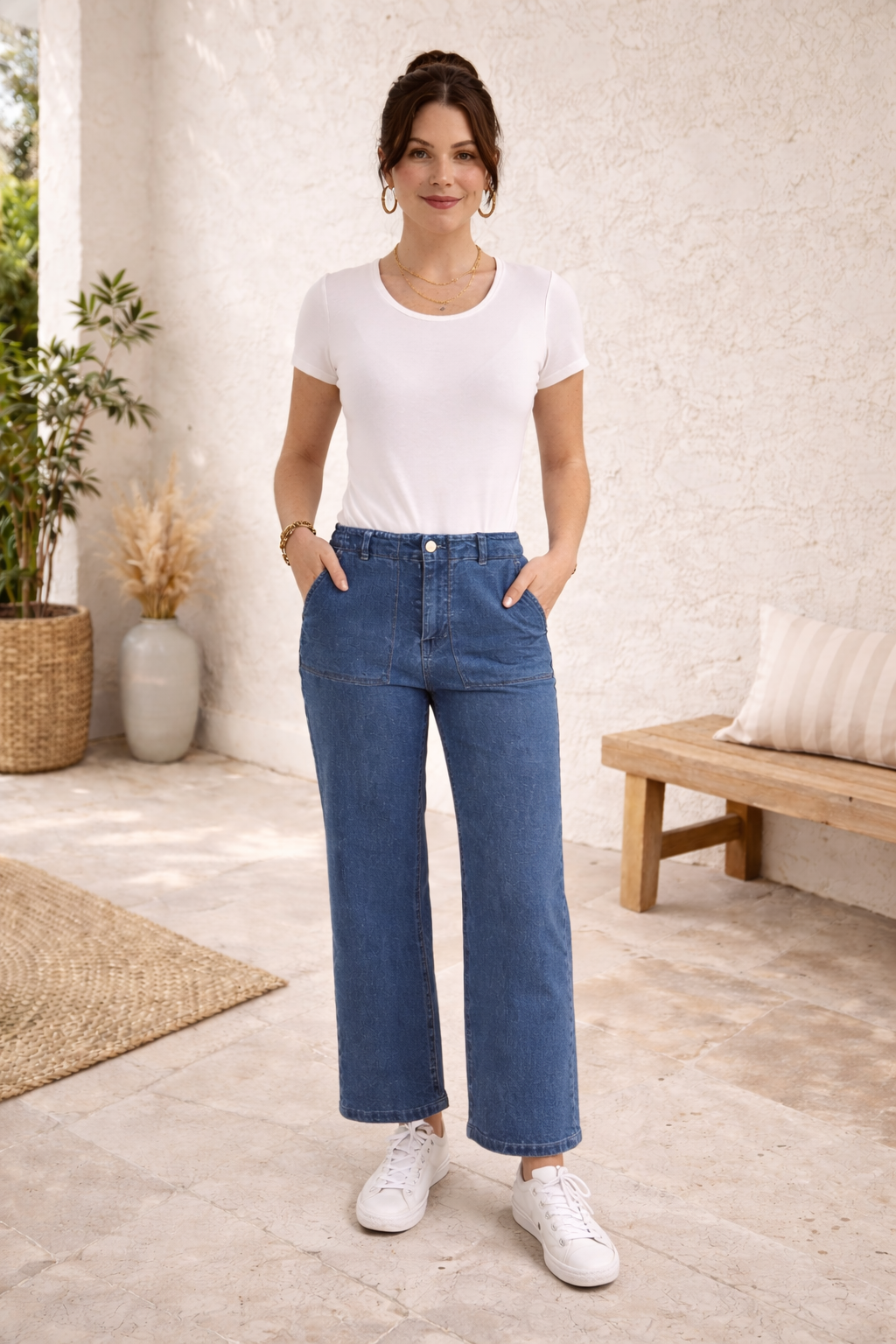 Relax Worker Jean - Vintage Blue