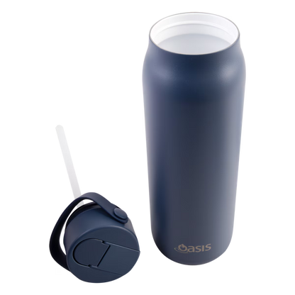 Oasis Sorrento 900ml Ceramic-Lined Sipper Bottle