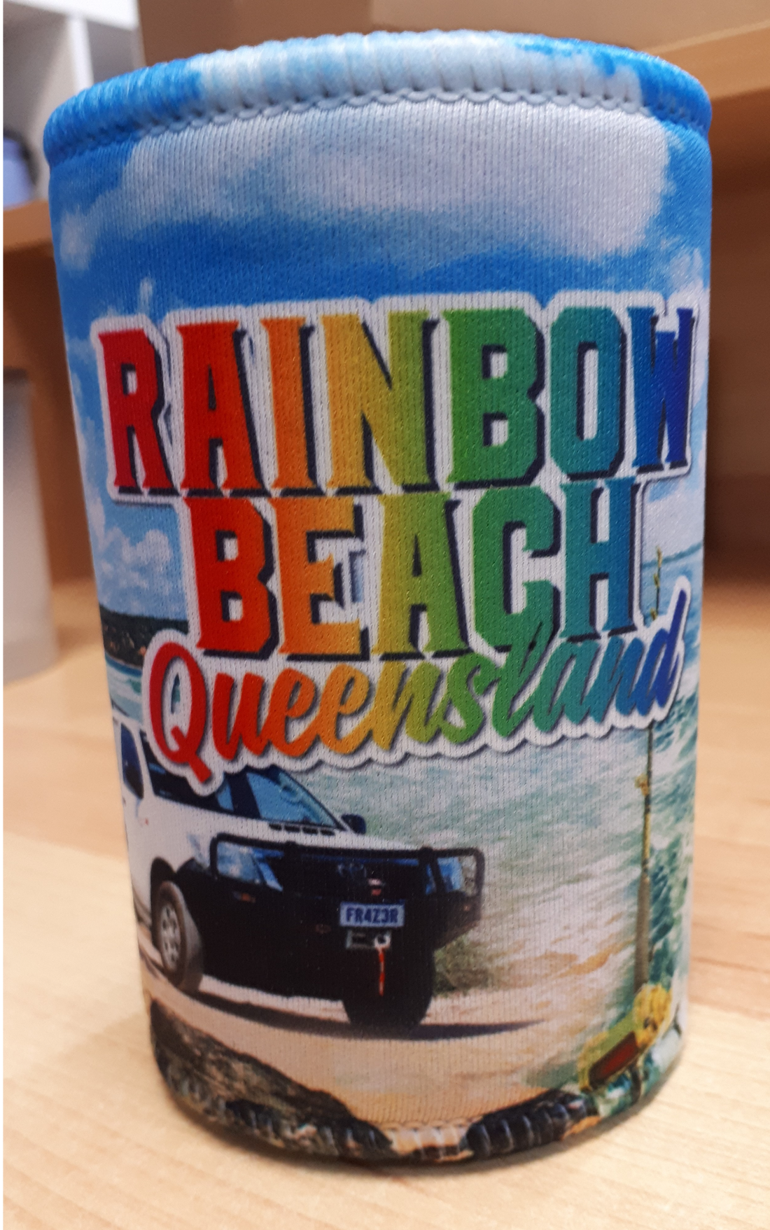 Rainbow Beach Stubby Cooler