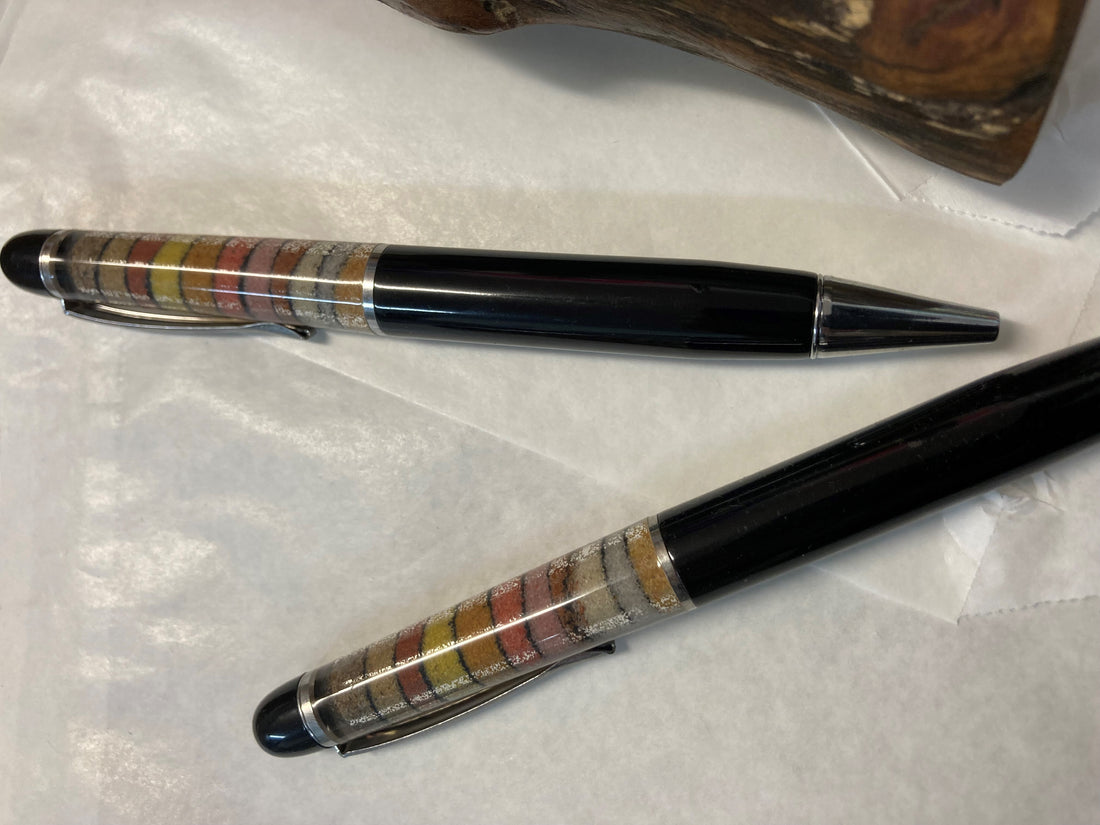 Rainbow Beach Coloured Sand pen