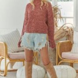 Vita knit jumper - Rust