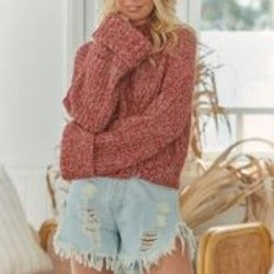 Vita knit jumper - Rust